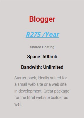 Blogger Hosting