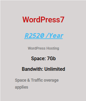 WordPress Hosting 7