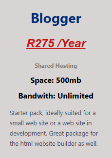 Blogger Hosting
