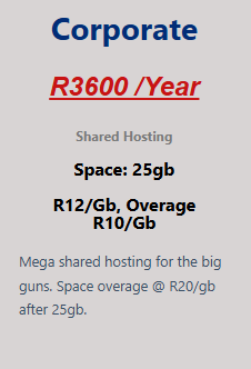 Corporate Hosting