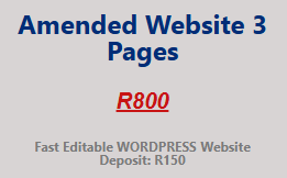 Amended Website 3 Pages